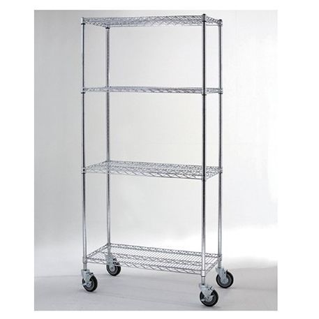 Carrello medico - SW-WC910S - Sungwon Industry co, Ltd - multifunzione / in acciaio inossidabile / 4 ripiani