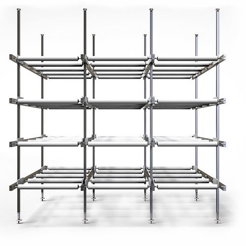 Rack di stoccaggio per bare - Shotton Parmed - in acciaio inossidabile / modulare / ad alta densità