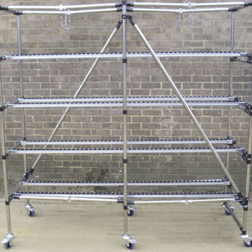 Rack di stoccaggio - CONCERTINA - Shotton Parmed - a ripiani / ad altezza regolabile