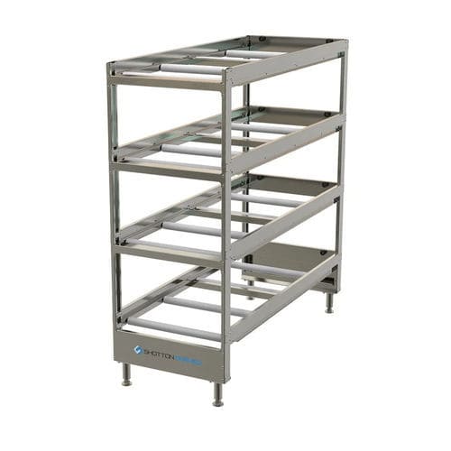 Rack di stoccaggio per barelle mortuarie - Shotton Parmed - in acciaio inossidabile