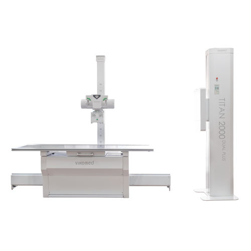 Sistema di radiografia digitale - TITAN 2000 Dual Plus - VIKOMED - per radiografia multidisciplinare / con bucky da terra