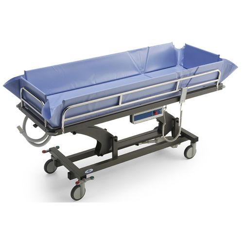 Carrello da doccia idraulico - OPTIMUS 1E - Wesseling - elettrico