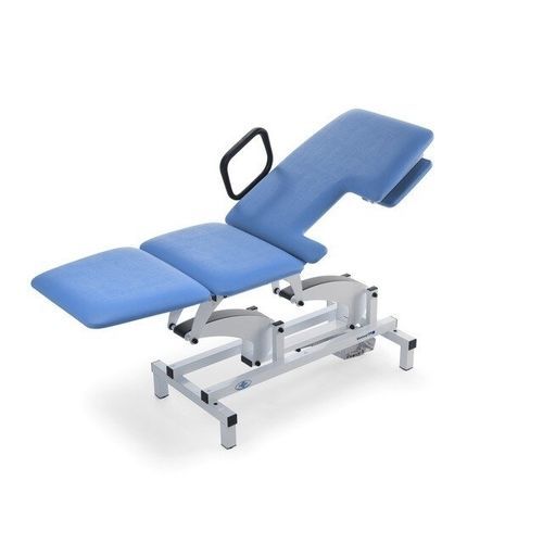 Lettino da visita per ecocardiografia - OPTIMUS 3 ECHO - Wesseling - elettroidraulico / ad altezza regolabile / con schienale regolabile