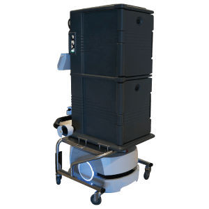 Carrello ospedaliero - Techi Food - Techmetics - di trasporto / di servizio / per pasti