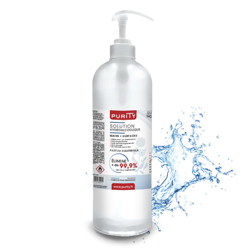 Soluzione idroalcolica 80% - FLASK - Alsace Protection - 1000 mL