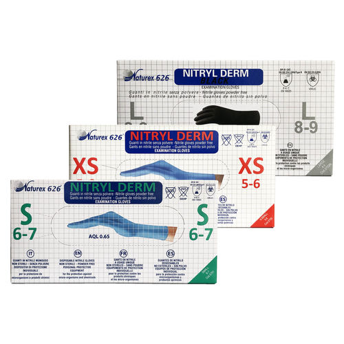Guanto in nitrile - Alsace Protection - senza lattice / medico / da laboratorio