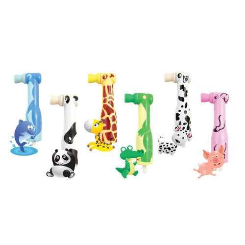 Contrangolo per profilassi dentale - FUNimals™ - Pac-Dent - pediatrico / pneumatico / mini