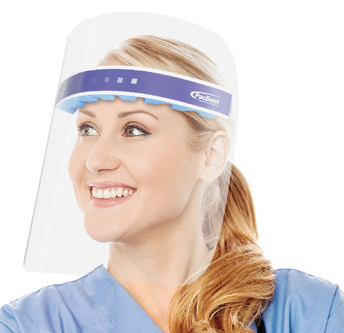 Schermo facciale senza lattice - IShield™  - Pac-Dent - a pieno facciale / per adulti / unisex