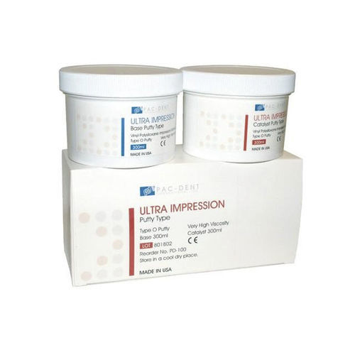 Materiale odontoiatrico in vinile polisilossano - 001V - Pac-Dent - per portaimpronte