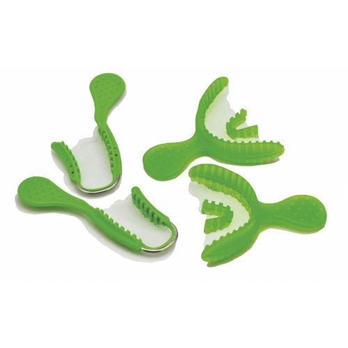 Cucchiaio d'impronta dentale per protesi parziale - Opti-Tray  - Pac-Dent - perforato / monouso