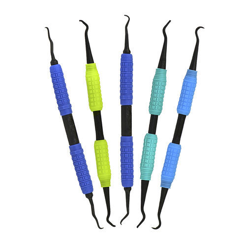 Ablatore di tartaro per impianti - ImplaKlean™ - Pac-Dent - set completo / doppio / con codice cromatico