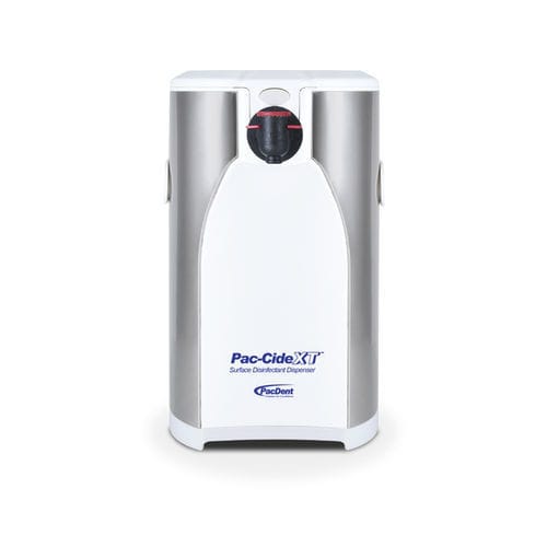 Distributore per gel igienizzante - Pac-Cide XT™ - Pac-Dent - in acciaio inossidabile