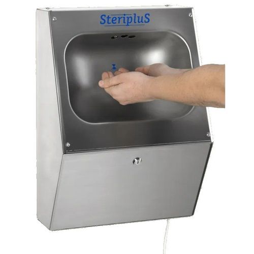 Dispenser igienizzante da parete - STERIPLUS INOX - Peroxymed - automatico