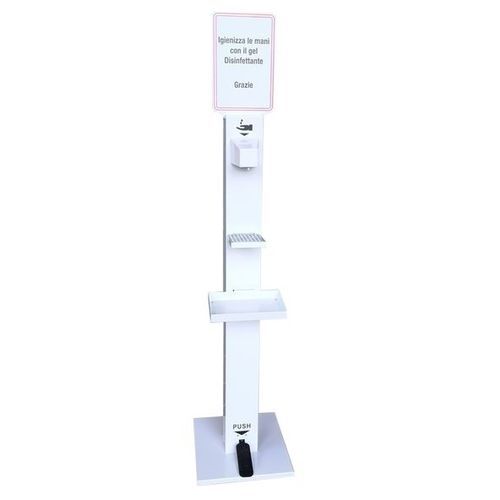 Dispenser igienizzante da terra - T1001 - Peroxymed - con azionamento a pedale