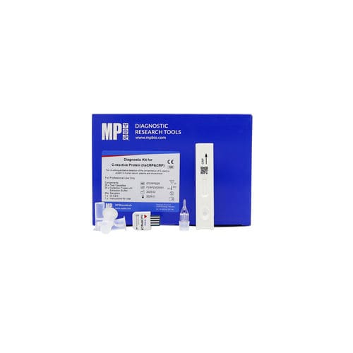 Kit di test di proteina C-reattiva - 07CRP5025 - MP Biomedicals - per malattie infettive / della hs-CRP / al plasma