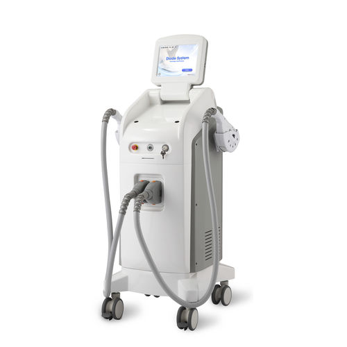 Laser per epilazione - HS-819 - Shanghai Apolo Medical Technology - per ringiovanimento cutaneo / diodo / su carrello
