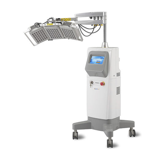Lampada di fototerapia estetica - HS-770 - Shanghai Apolo Medical Technology - con rotelle / luce blu / ad infrarossi