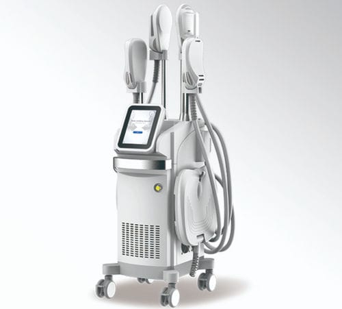 Unità di body contouring tramite elettrostimolazione muscolare (EMS) - HS-591 - Shanghai Apolo Medical Technology - su carrello