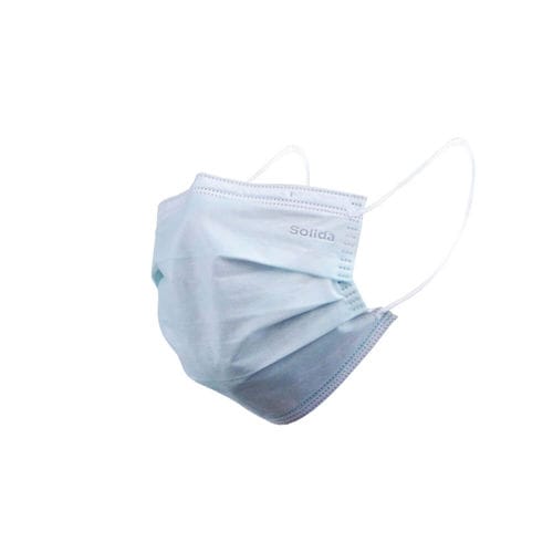 Mascherina chirurgica di tipo II - SOLIDA® - Maesindo Indonesia - scatola da 50 pezzi / blu / bianca