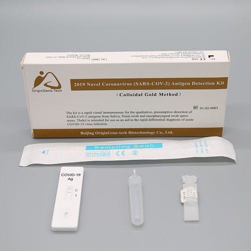 Test rapido per diagnosi COVID-19 - Beijing OriginGene-Tech Biotechnology Co.,Ltd - per antigeni / SARS-COV-2 / nasofaringeo