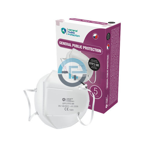 Mascherina di protezione FFP3 - 52-000-0095 - SJM Eurostat - semimaschera / a coppa / per adulti