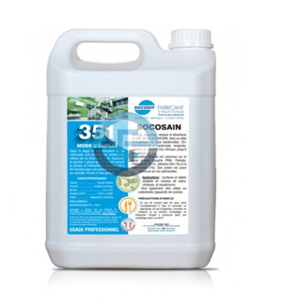Disinfettante per pavimenti e altre superfici - 41-100-0012 - SJM Eurostat - liquido / 5000 ml