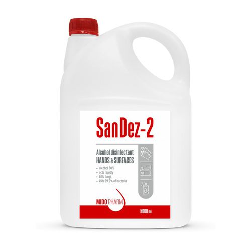 Soluzione idroalcolica 80% - SANDEZ-2 - MidoPharm - 5000 mL