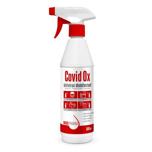 Disinfettante per pavimenti e altre superfici - CovidOx  - MidoPharm - liquido / 500 mL / a base di alcol