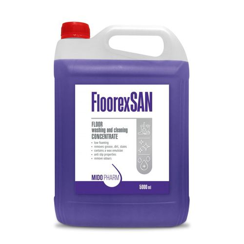 Disinfettante per pavimenti - FLOOREX SAN - MidoPharm - liquido / 5000 ml / a base di alcol