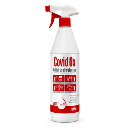 Disinfettante per pavimenti e altre superfici - CovidOx  - MidoPharm - liquido / 1000 ml / a base di alcol