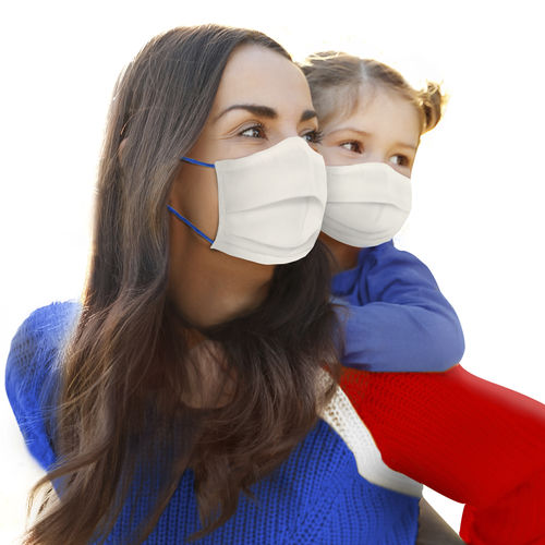 Mascherina di protezione in cotone - 15 - GO-FORM - semimaschera / unisex / per bambini
