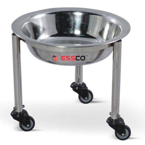 Porta-catino con rotelle - 832 - ESSCO - in acciaio inossidabile