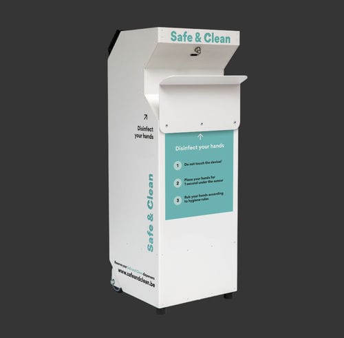 Dispenser igienizzante da terra - V4 - SAFE AND CLEAN - automatico