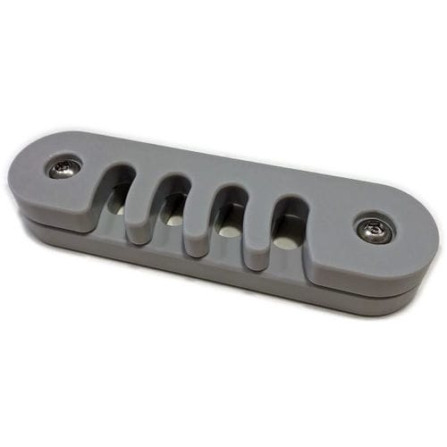 Sistema di gestione cavi 4 posti - SM19-4CH-12 - Secure Mount - in acciaio inossidabile
