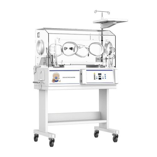 Incubatrice neonatale con rotelle - BIN-3000AG - Being Technology - con lampada per fototerapia / con 4 finestre operative / elettrica
