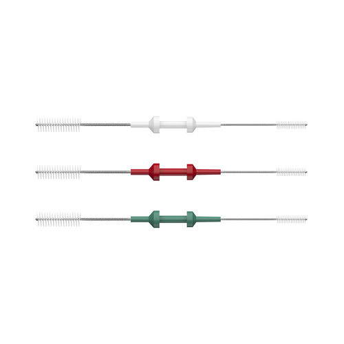 Spazzola per pulizia per endoscopio - ATE-SQS-5*10*160 - Jiangsu Ate Medical Technology - in plastica / a doppia testa / non sterile