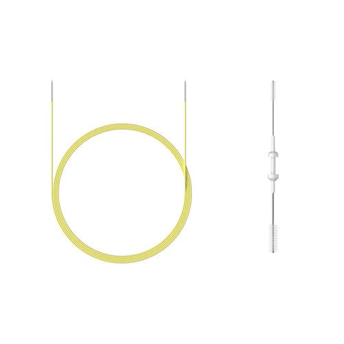 Spazzola per pulizia per endoscopio - ATE-QJS series - Jiangsu Ate Medical Technology - in plastica / a doppia testa / non sterile