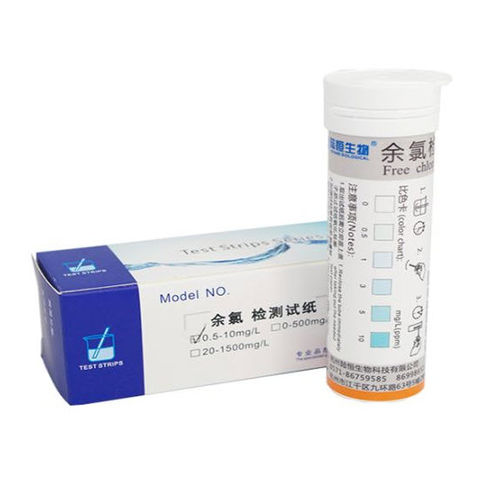 Striscia analitica per analisi di acque - Hangzhou Lohand Biological Technology Co., Ltd. - di cloro / di cloruro