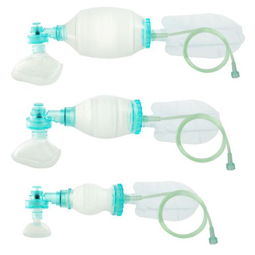 Rianimatore manuale per interventi di emergenza - Devotor™ - Non-Change Enterprise - in silicone / con maschera / riutilizzabile