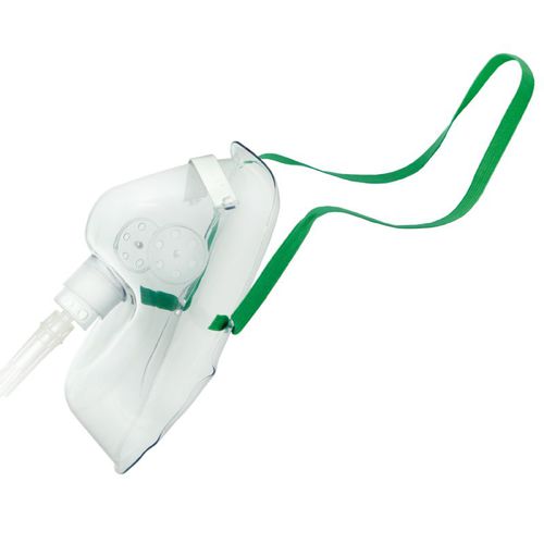 Maschera per ossigenoterapia senza lattice - NCS-51 series - Non-Change Enterprise - trasparente / regolabile / a concentrazione media