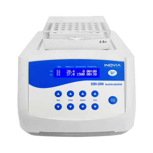 Bagnomaria a secco digitale - DBI Series - INOVIALAB - controllata tramite microprocessore / da banco / per tubi