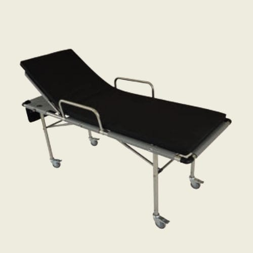 Letto medico - U-PROJECT - manuale / ad altezza fissa / con rotelle