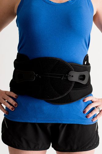 Ortesi di stabilizzazione lombare - LSO™ Gen II - Dr Medical - per adulti / semirigida / nera