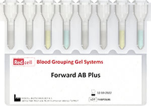 Kit di test per determinazione dei gruppi sanguigni - RCFP - Redcell Biotechnology - di sangue