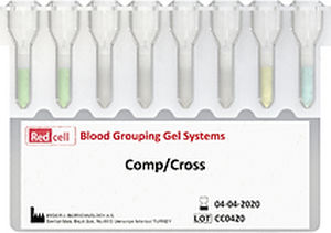 Kit di test per determinazione dei gruppi sanguigni - RCCC - Redcell Biotechnology - di sangue / di siero