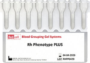 Kit di test per determinazione dei gruppi sanguigni - RCRPP - Redcell Biotechnology - di sangue
