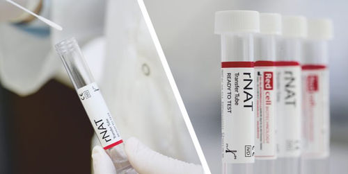 Provetta per prelievi di trasferimento - rNAT-VTM - Redcell Biotechnology - da laboratorio / cilindrico