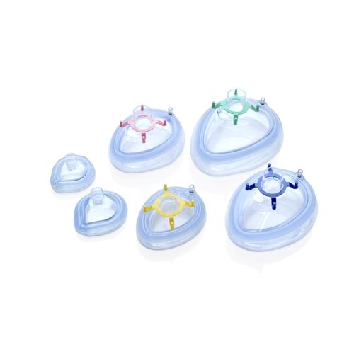 Maschera per anestesia pediatrica - Hisern Medical - per adulti / neonatale / monouso