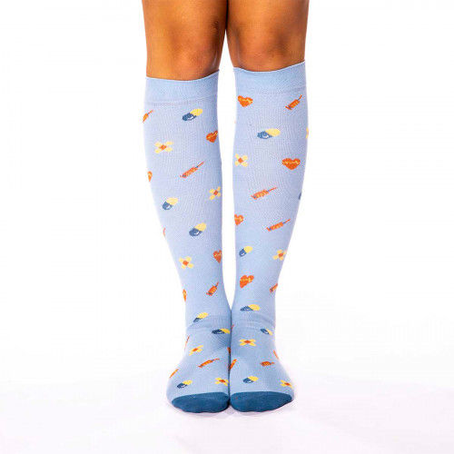 Calzini a compressione di prevenzione delle tromboembolie venose (TEV) - 000314 - Enfermania - per donna / S / L