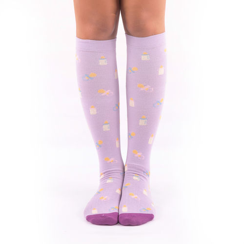 Calzini a compressione di prevenzione delle tromboembolie venose (TEV) - 000310 - Enfermania - per donna / S / L
